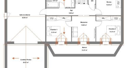 Fondettes Maison neuve - 1998496-9897modele720241112K5CpB.jpeg Constructions Idéale Demeure