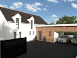 Maison à construire à Parçay-Meslay (37210) 2039176-9897modele620240701TENEO.jpeg Constructions Idéale Demeure